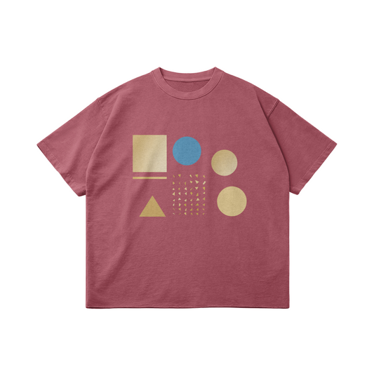 Cotton Shapes T-Shirt | Cotten T-Shirt | GratuiTees

