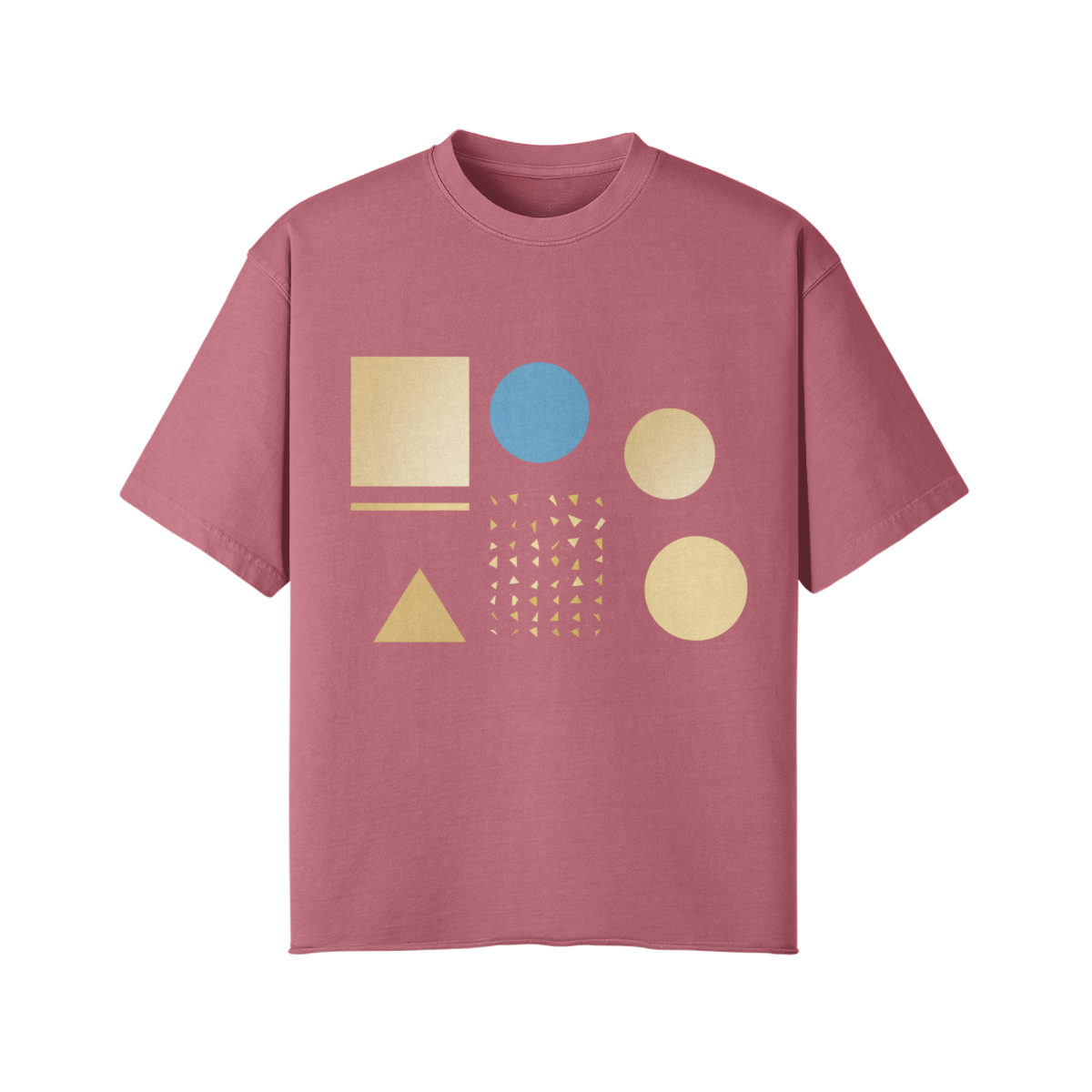 Cotton Shapes T-Shirt | Cotten T-Shirt | GratuiTees

