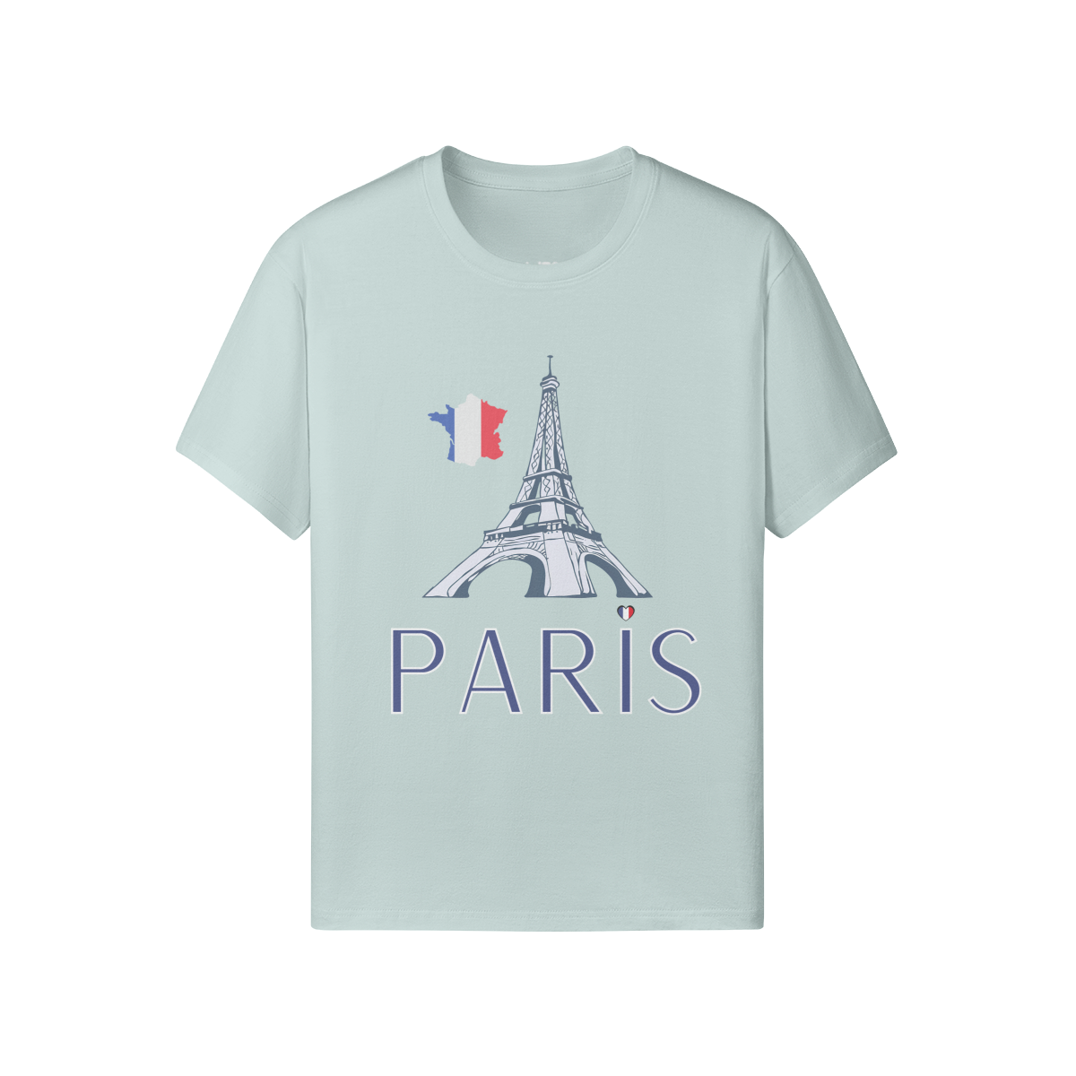 Paris Printed T-Shirt | Classic Printed T-Shirt | GratuiTees

