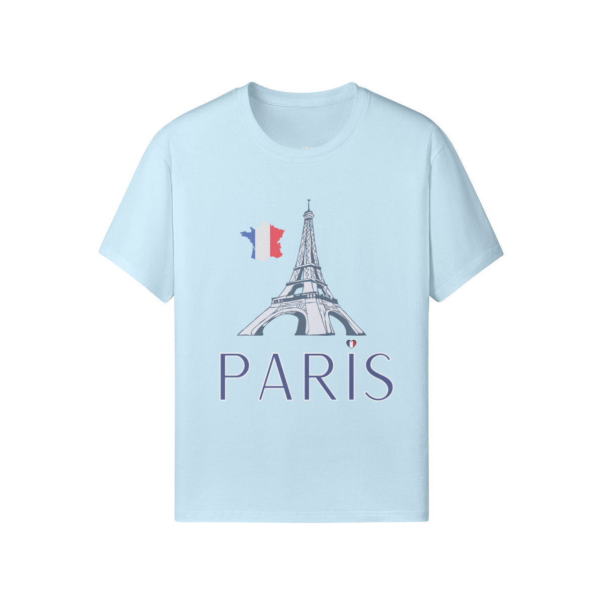 Paris Printed T-Shirt | Classic Printed T-Shirt | GratuiTees

